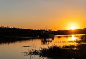 Zonsondergang op de Olifantsrivier